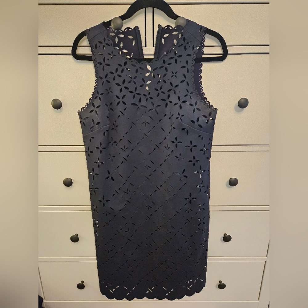 Navy J.Crew cocktail dress